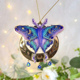 Cross Stitch kit Whisper of the Universe , threads, beads and decorative crystals.