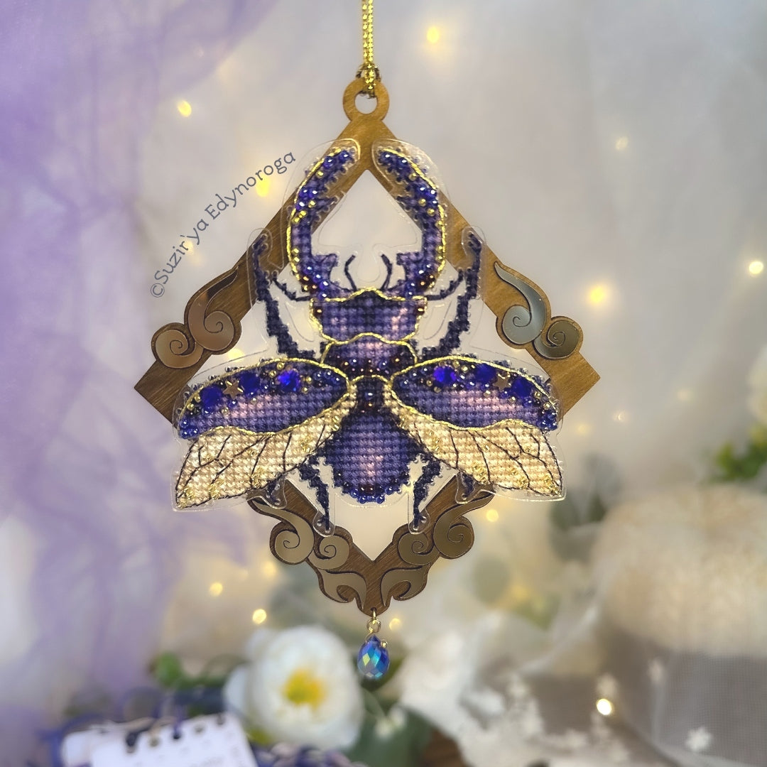 Legend of the Forest Cross Stitch Kit 1141, Clear Flexible Plastic Embroidery Set