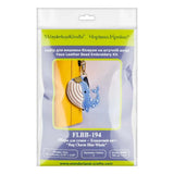 Wonderland Crafts FLBB-194 Blue Whale Bag Charm, Bead Embroidery Kit on Faux Leather