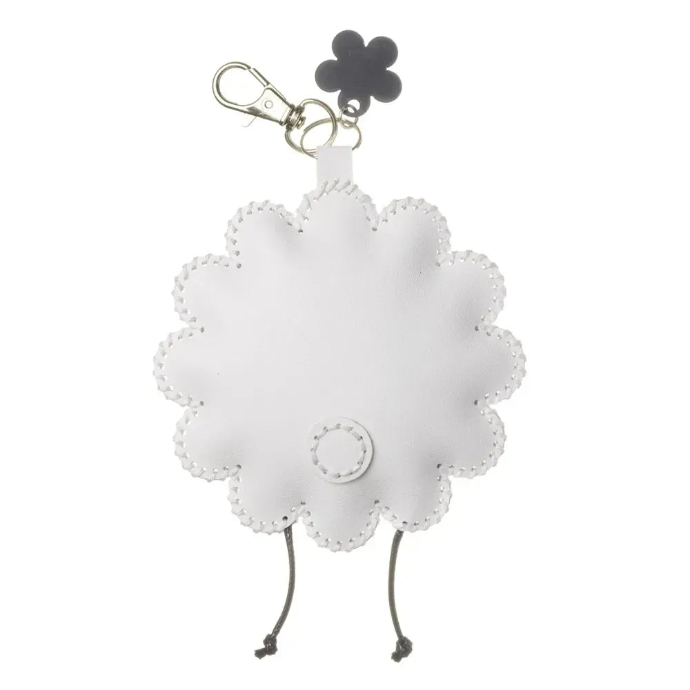 Wonderland Crafts FLBB-197 Cute Sheep Bag Charm, Bead Embroidery Kit on Faux Leather