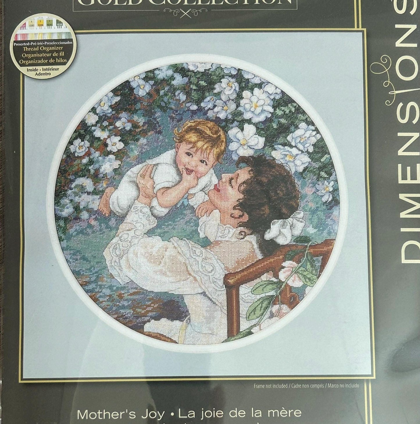 Dimensions Gold Collection Counted Cross Stitch Kit Mothers Joy (Aida 18ct), 35139