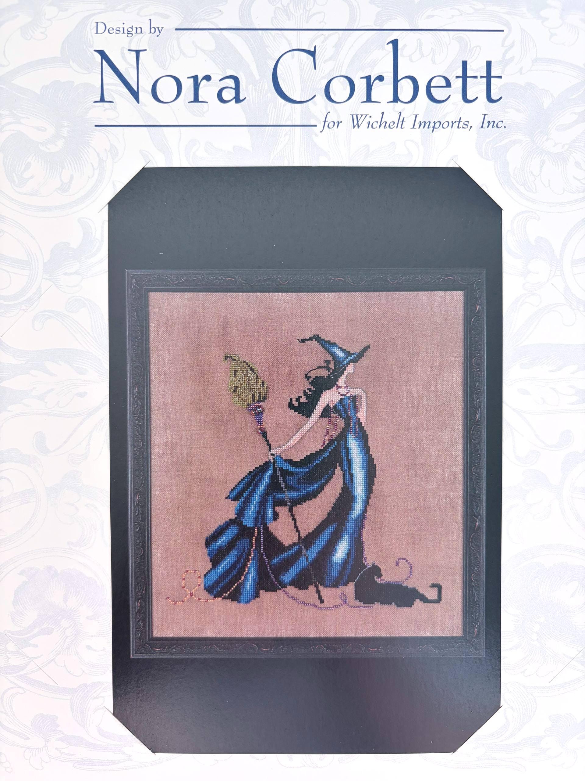 Gigi Bewitching Pixies Nora Corbett cross stitch pattern only, Mirabilia Designs NC206