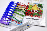 Counted Cross Stitch Kit, Polesie Poppies (Hut), 01275