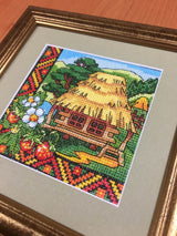 Counted Cross Stitch Kit, Volhynia Strawberries (Hut), 01297