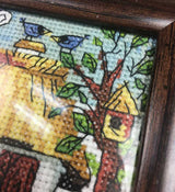 Counted Cross Stitch Kit, Spring Ukraine(Hut), 01271
