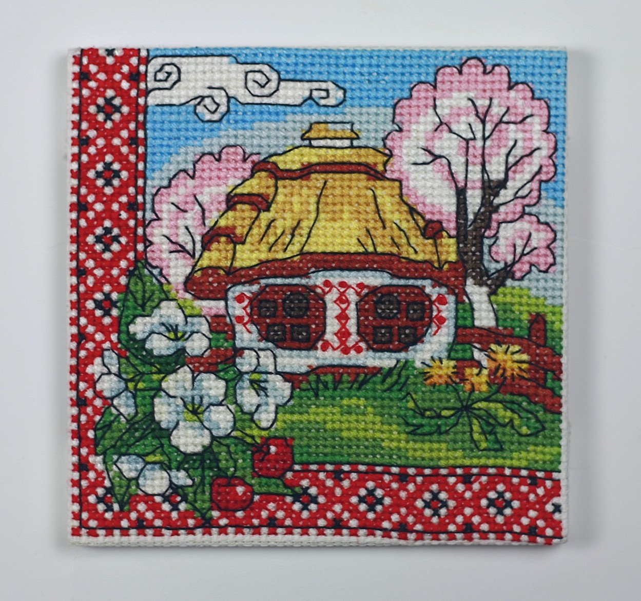 Counted Cross Stitch Kit, Flowering Podolia (Hut), 01294