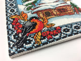 Counted Cross Stitch Kit, Winter Ukraine (Hut), 01295