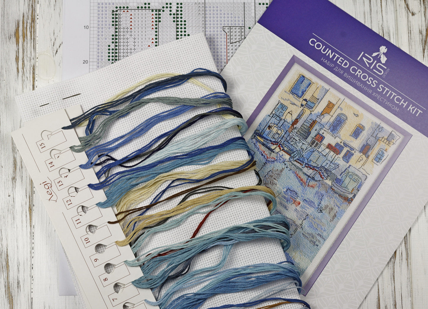 Counted Cross Stitch Kit, Morning in Venice, 05115