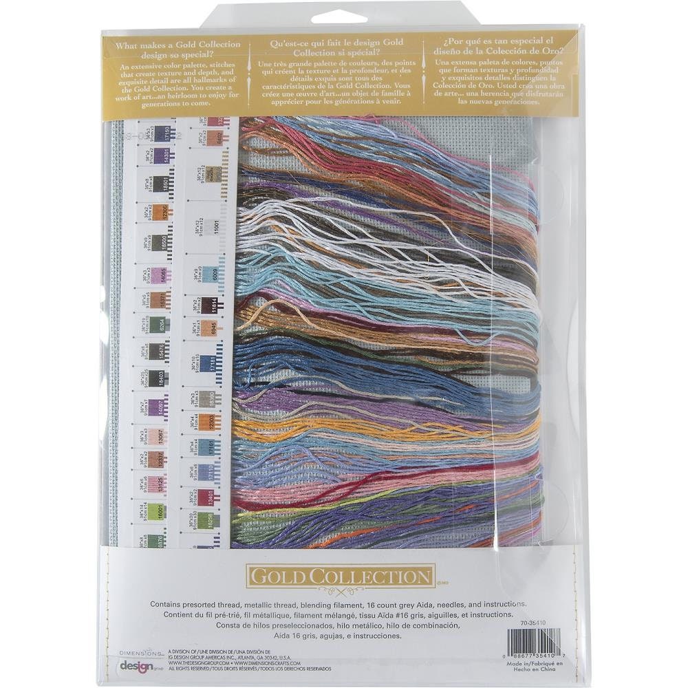 DIMENSIONS  Gold Collection Counted Cross Stitch Kit , Summer Fairy, 70-35410