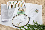 Barn Owl Counted Cross Stitch Kit: LETISTITCH, 16 Count Aida Fabric