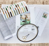 Barn Owl Counted Cross Stitch Kit: LETISTITCH, 16 Count Aida Fabric