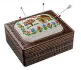 DIY Plywood Needle and Bead Holder Kit: Embroidery Top