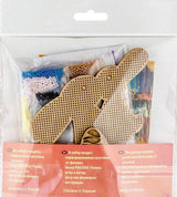 Bead Embroidery Kit Easter Decoration Rabbits, LK-432. Fast DIY Kit