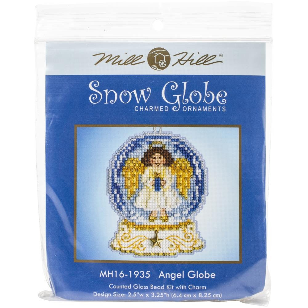 Bead embroidery Kit Angel Globe, Mill Hill MH16-1935 ( Perforated paper 14ct)