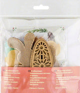 Bead Embroidery Kit: Easter Rabbit on Scooter, DIY Craft (4.3x5.1")