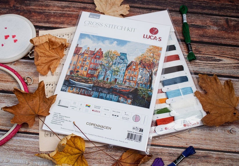 Counted Cross Stitch Kit Luca-S - Copenhagen, BU5046