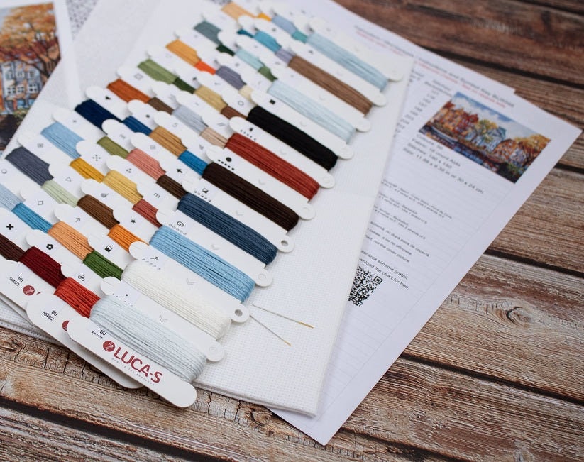 Counted Cross Stitch Kit Luca-S - Copenhagen, BU5046