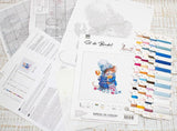 Christmas Mouse, Luca-S Counted Cross Stitch Kit, B1168