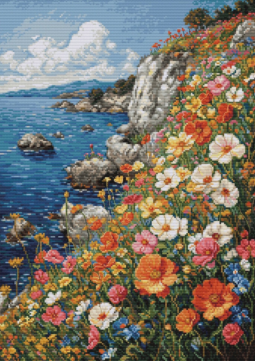 Counted Cross Stitch Kit Luca-S Summer perfume, BU5054