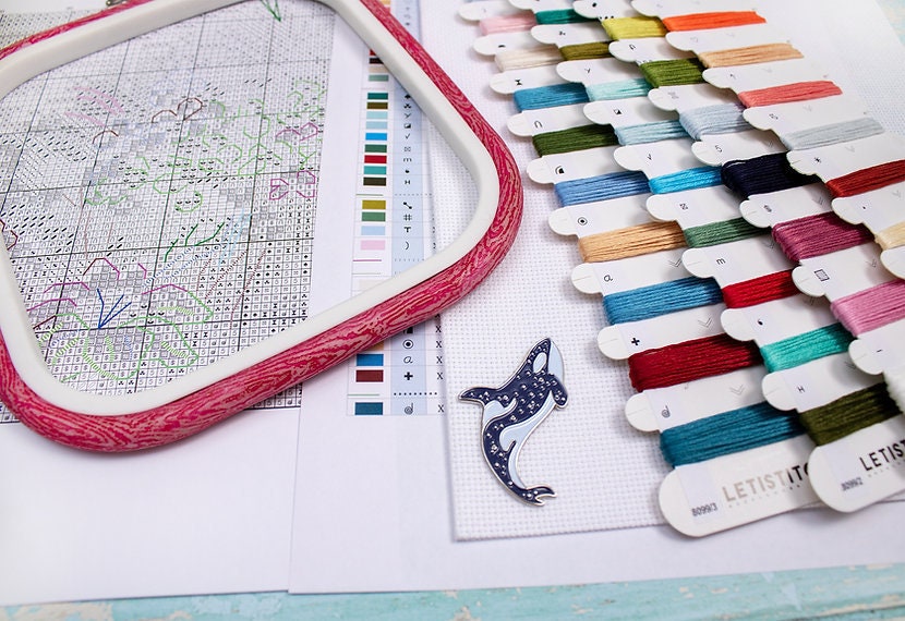 Bright and colorful day on a paradise Counted Cross Stitch Kit LETISTITCH Paradise / Paradis L8099,
