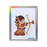 Counted Cross Stitch Kit Eagle Eye, LanSvit D-039