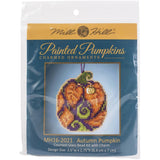 Beaded Cross Stitch Kit Autumn Pumpkin, Mill Hill MH16-2021 ( Perforated paper 14ct)