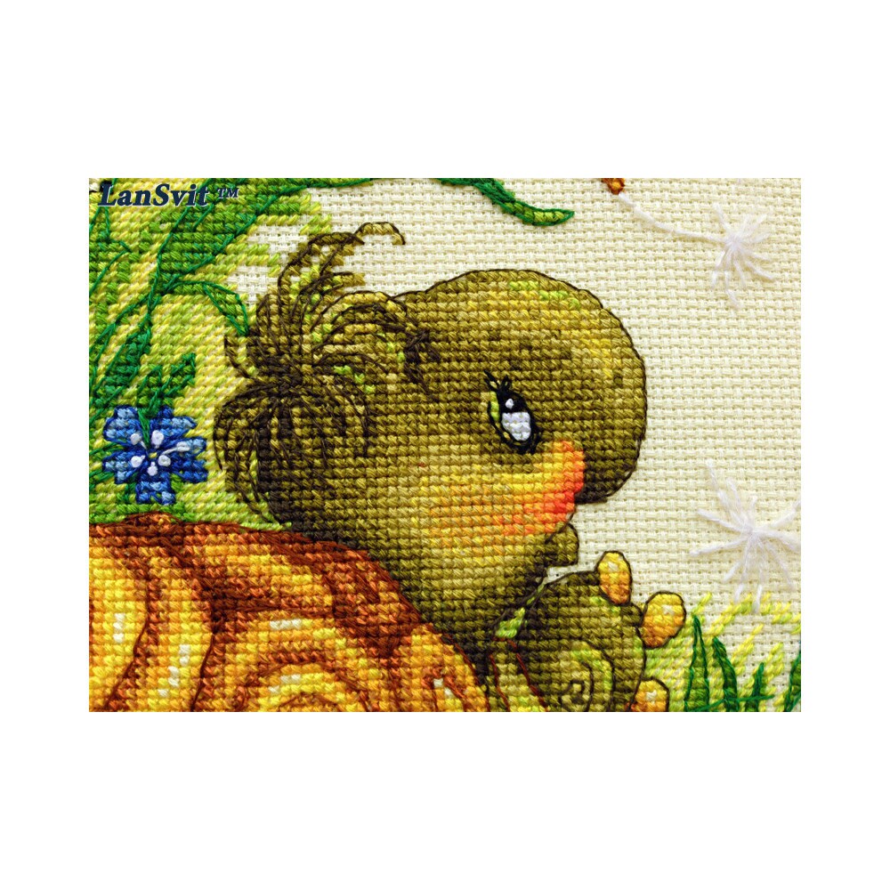 Counted Cross Stitch Kit Touch of the Summer, LanSvit D-014