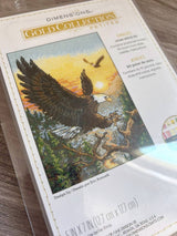 Dimensions Gold Collection Petites Counted Cross Stitch Eagles, 18 Count, 06759