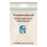 Small Magnetic needle holder winter birds, from steel, 1 IN, MH-199 ( 1 Item)