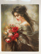 Counted Cross Stitch Kit Luca-S GOLD Collection, Beauty, B703, DIY Kit
