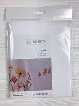 White Aida Cloth: 14 ct Zweigart Cross stitch and Embroidery Fabric