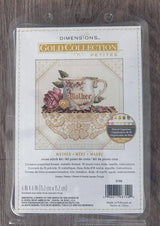 Dimensions Gold Collection Petites Mother 6709, Counted Cross Stitch Kit, 18 Count Ivory Aida