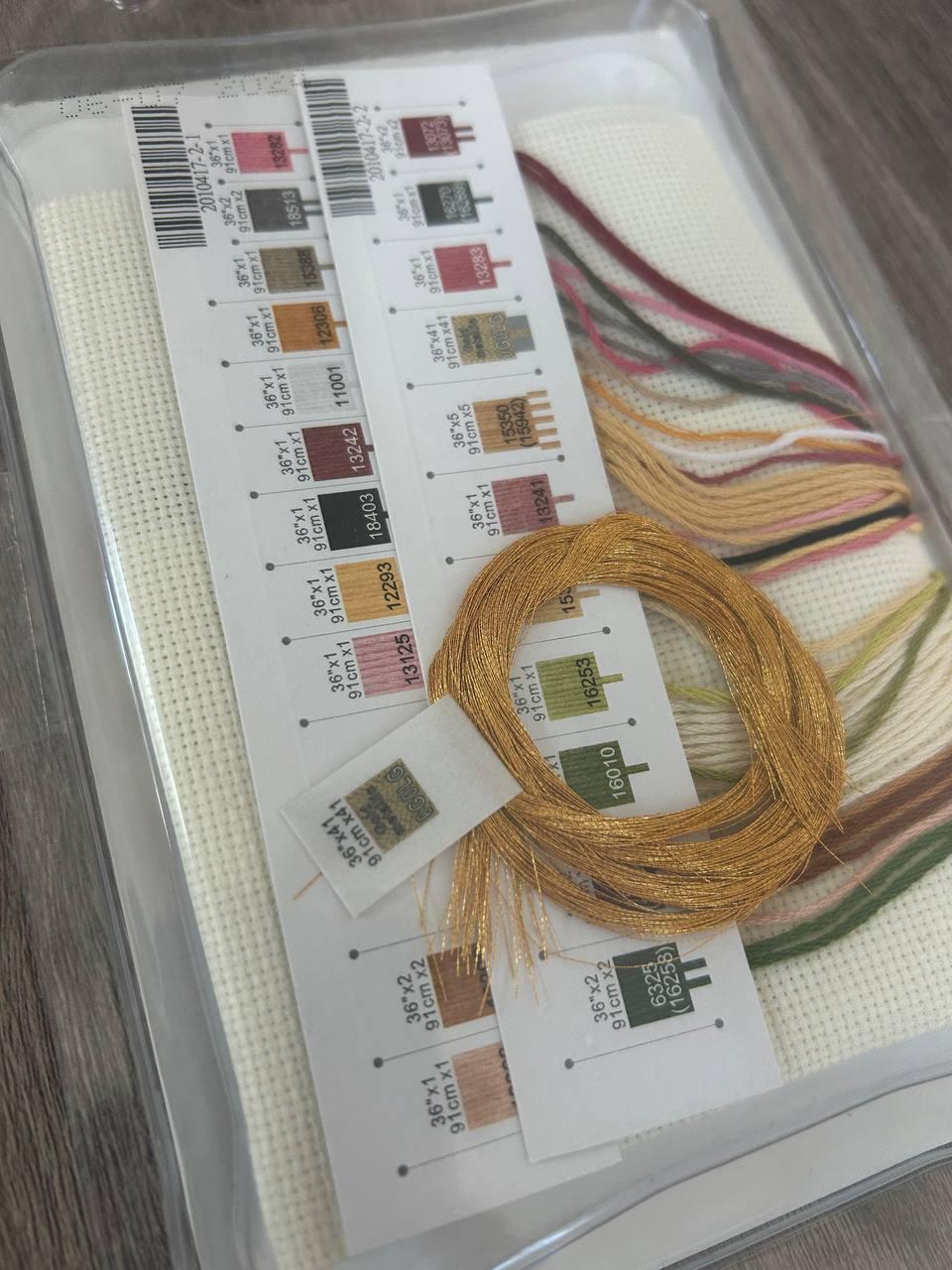 Dimensions Gold Collection Petites Mother 6709, Counted Cross Stitch Kit, 18 Count Ivory Aida