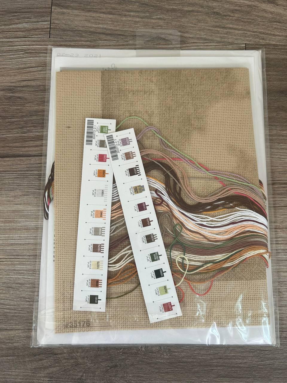 Counted Cross Stitch Kit DIMENSIONS, Oriental Orchids, 35176, Decor Gift Set NEW