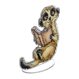 Meerkat Cross Stitch Kit – Reading Animal DIY Desk Ornament