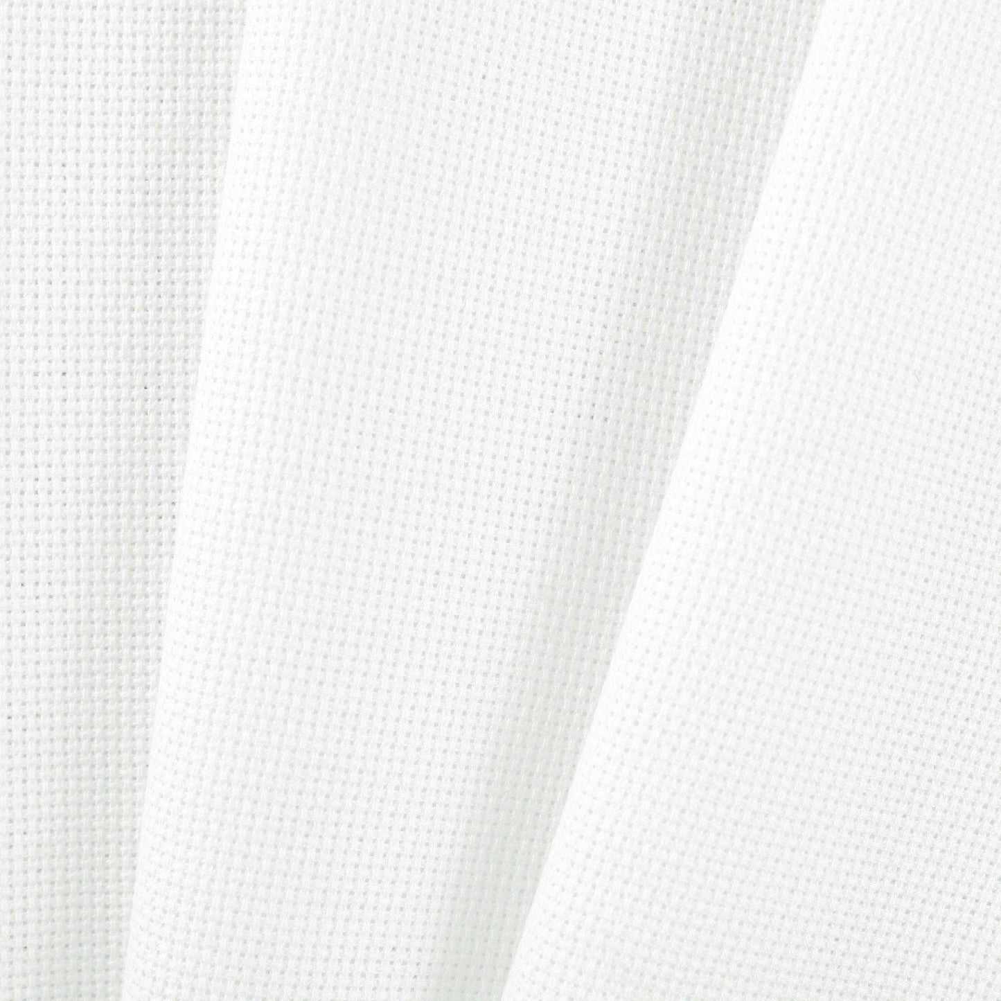 White Aida Cloth: 14 Count Cross Stitch Fabric, Very Soft Cotton