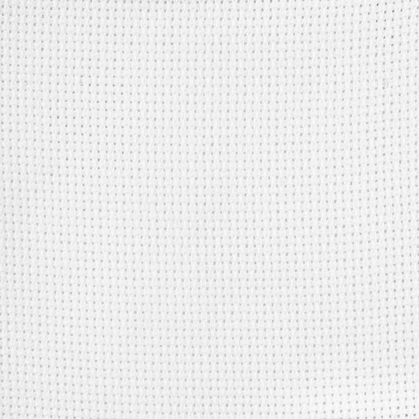 White Aida Cloth: 14 Count Cross Stitch Fabric, Very Soft Cotton