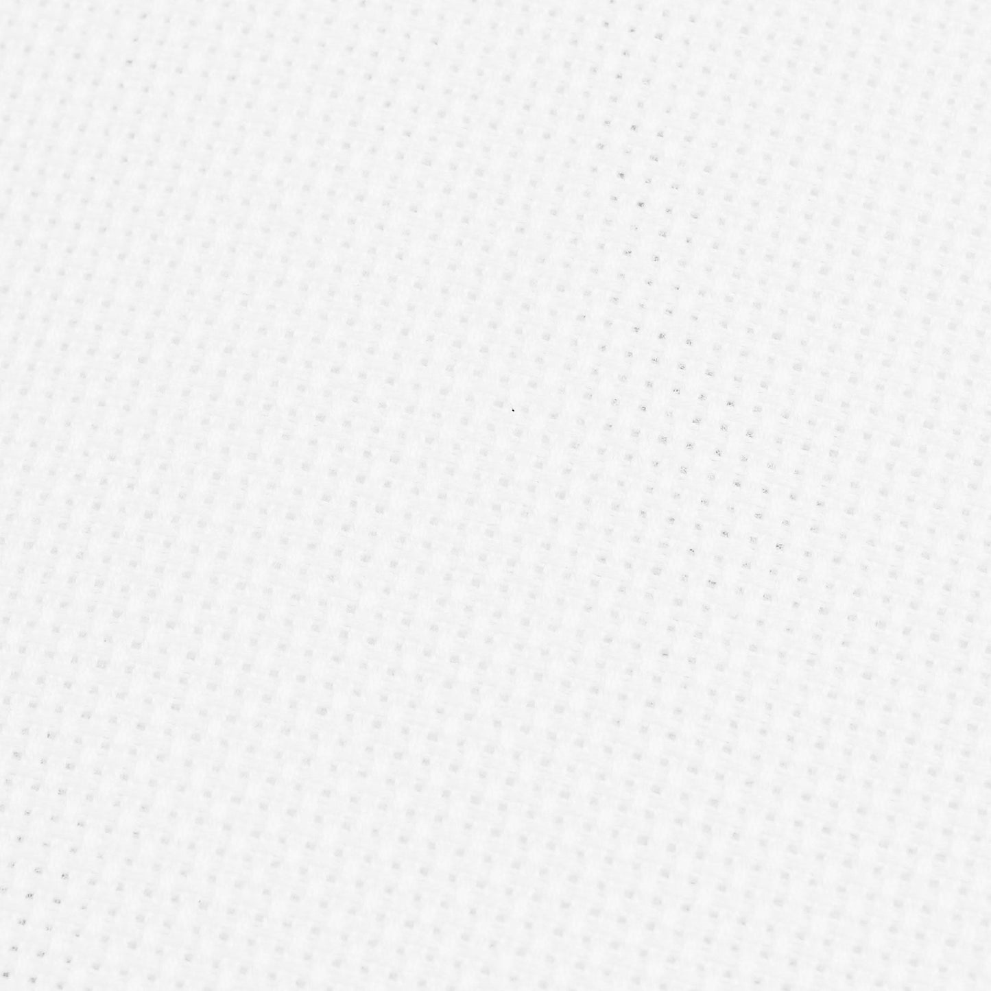 White Aida 18 Count Fabric: very Soft Cotton Cross Stitch Canvas