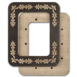 Strong magnetic Frame for embroidery and needlework, plywood, Brown Color, 2.55x3.54 IN (6.5x9 cm)