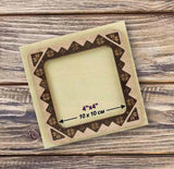 Plywood Embroidery Hoop with Magnetic Holders: 4"x4" Mill Hill Compatible