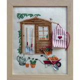 Cross Stitch Kit Lucas Cabine de jardin (Kit)- DV05 France