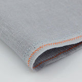 Evenweave cross stitch Linen Fabric 32ct Zweigart Belfast, Pearl Gray, precut