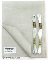 Linen Zweigart Belfast 32 count Ash Grey. 100% Linen. Ideal for Cross Stitch