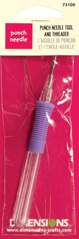 Dimensions Needlecrafts Punch Needle 73100, Tool and Threader