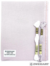 Lilac Evenweave Fabric: 32ct Zweigart Murano, Soft Embroidery Cloth