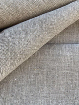 Linen Evenweave Fabric 30ct, RAW Linen color, Rustic, ECO medium soft