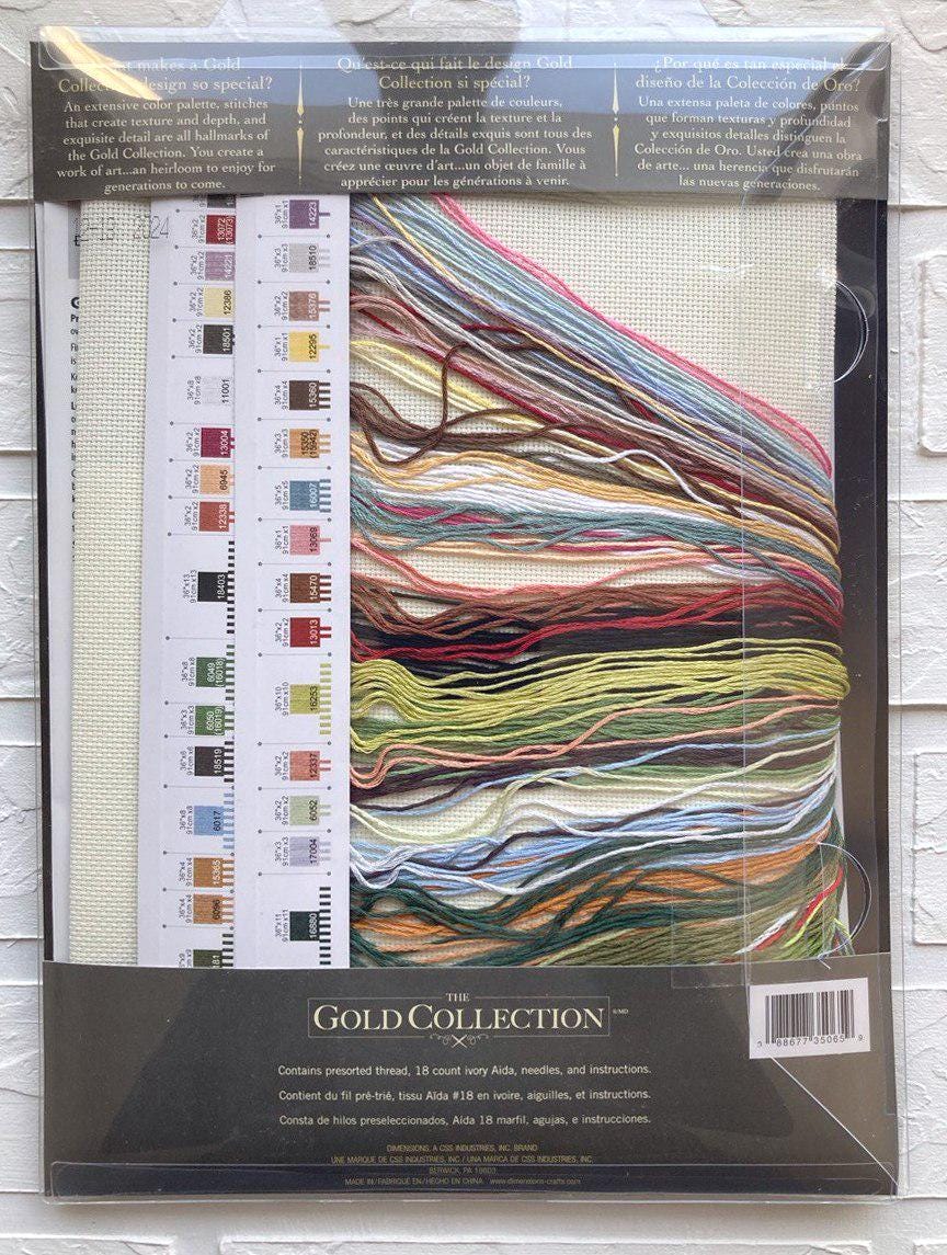 Counted Cross Stitch Kit DIMENSIONS Gold Collection, Picnic on the Lawn, 35065 RARE