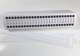 Pako Needle Organizer for Cross Stitch – Holds 50 Needles – Thread Parking System – Includes 10 Cards – Art. 700.050 NEW