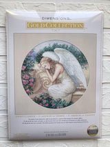 Counted Cross Stitch Kit DIMENSIONS Gold Collection, Serenity's Garden, 70-35287 RARE