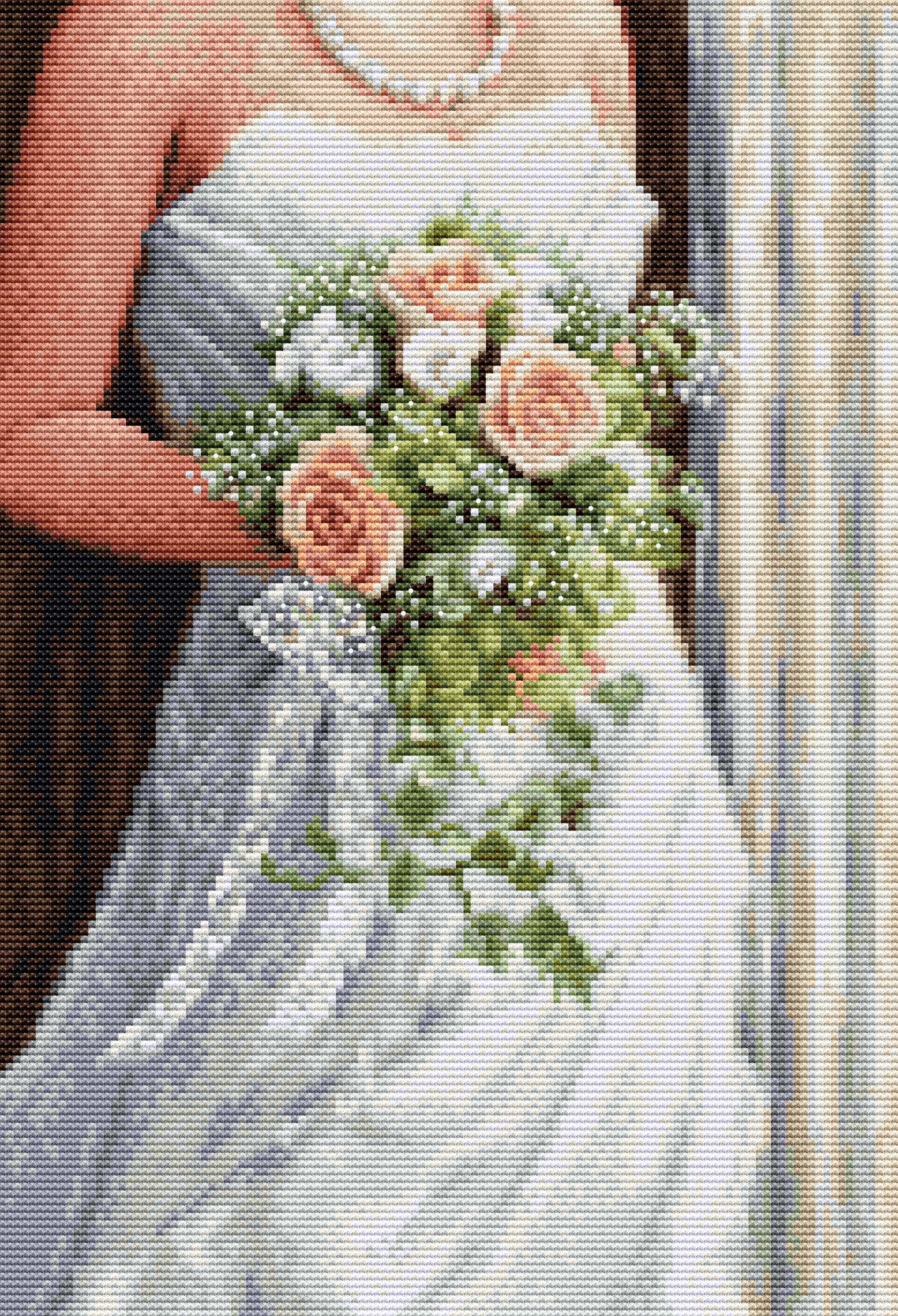 Counted Cross Stitch Kit Luca-S - The Bride, BU5023